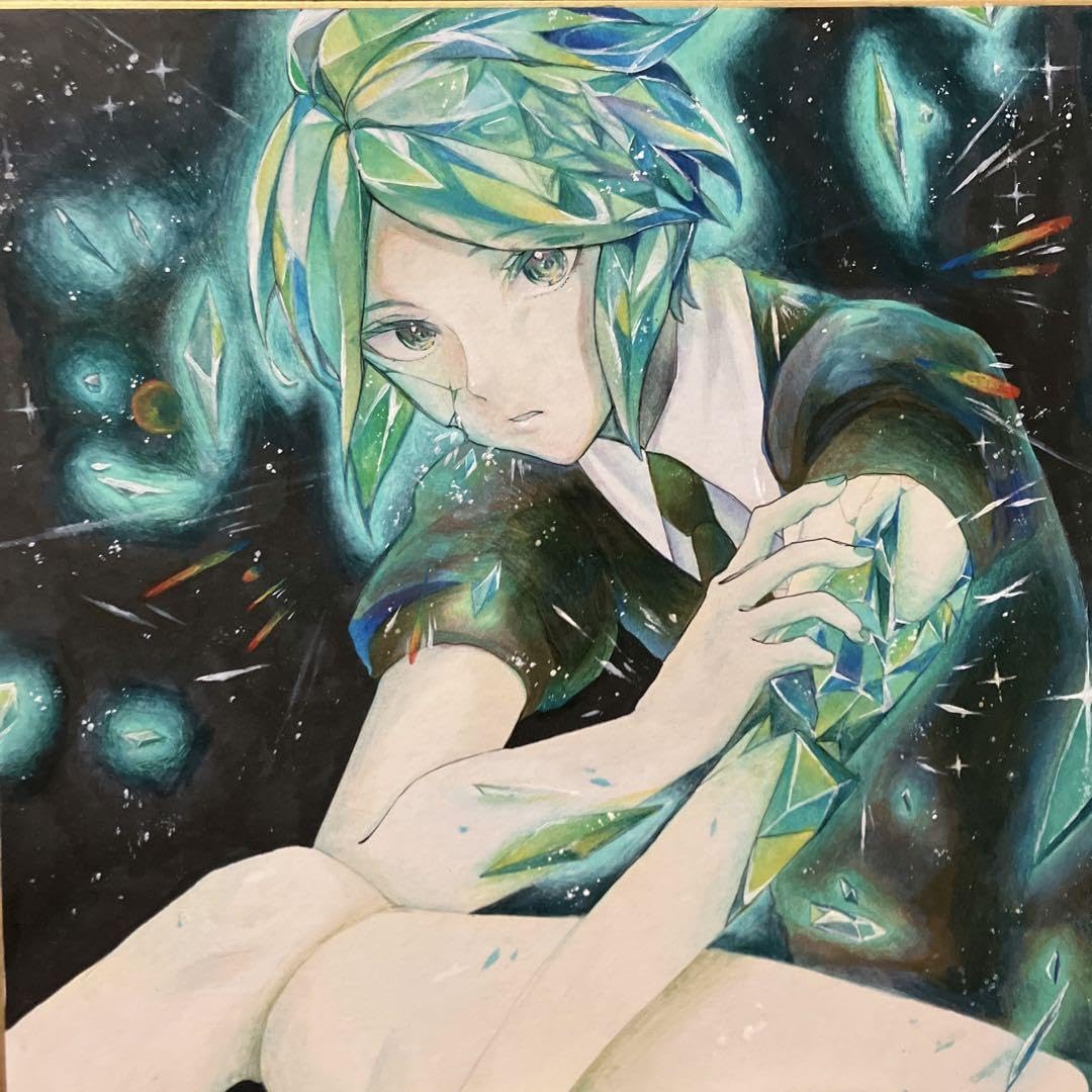 宝石の国　色紙　まとめ売り Amazon.co.jp: 宝石の国 フォスフォフィライト ファンアート 大